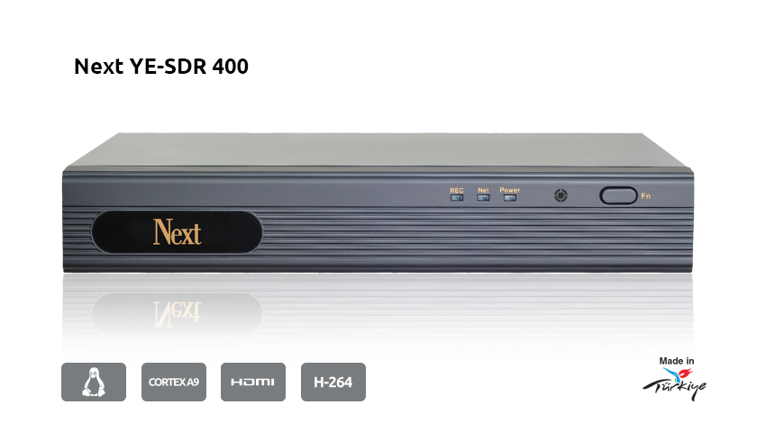 Next  YE-SDR 400 DVR HDMI 4 Kanal