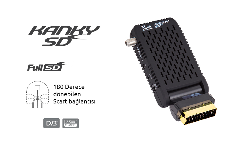 Next Kanky SD MiniScart Uydu Alıcı